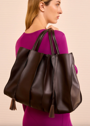 ADRIA LARGE TOTE WENGE
