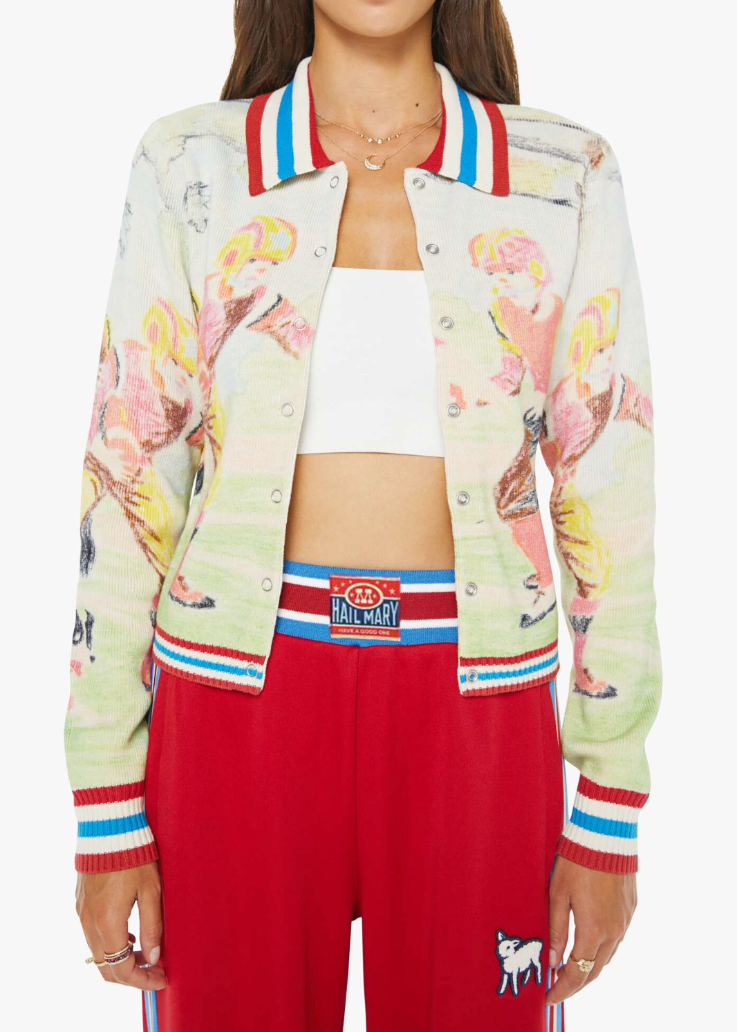 SLIM RAQUETTE CARDIGAN