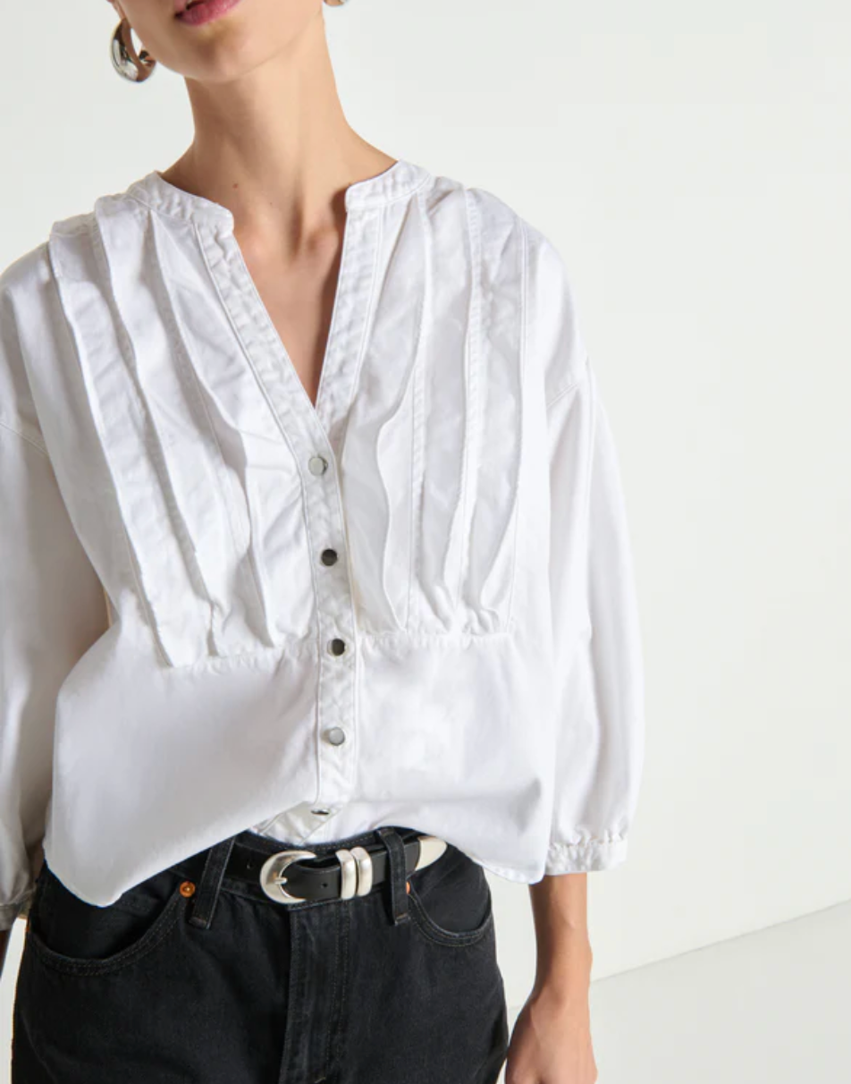 AMELIA RUFFLE SHIRT