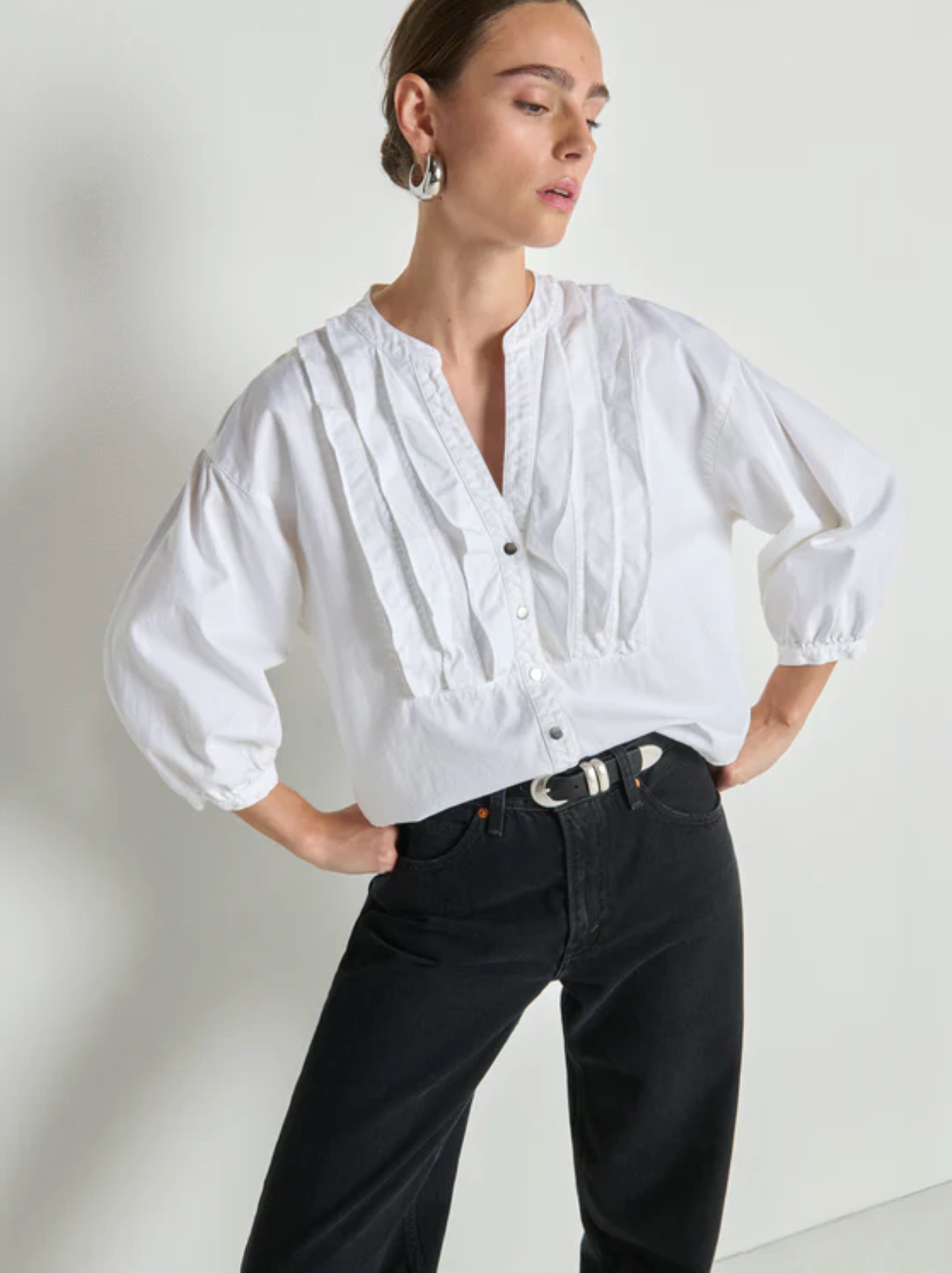 AMELIA RUFFLE SHIRT