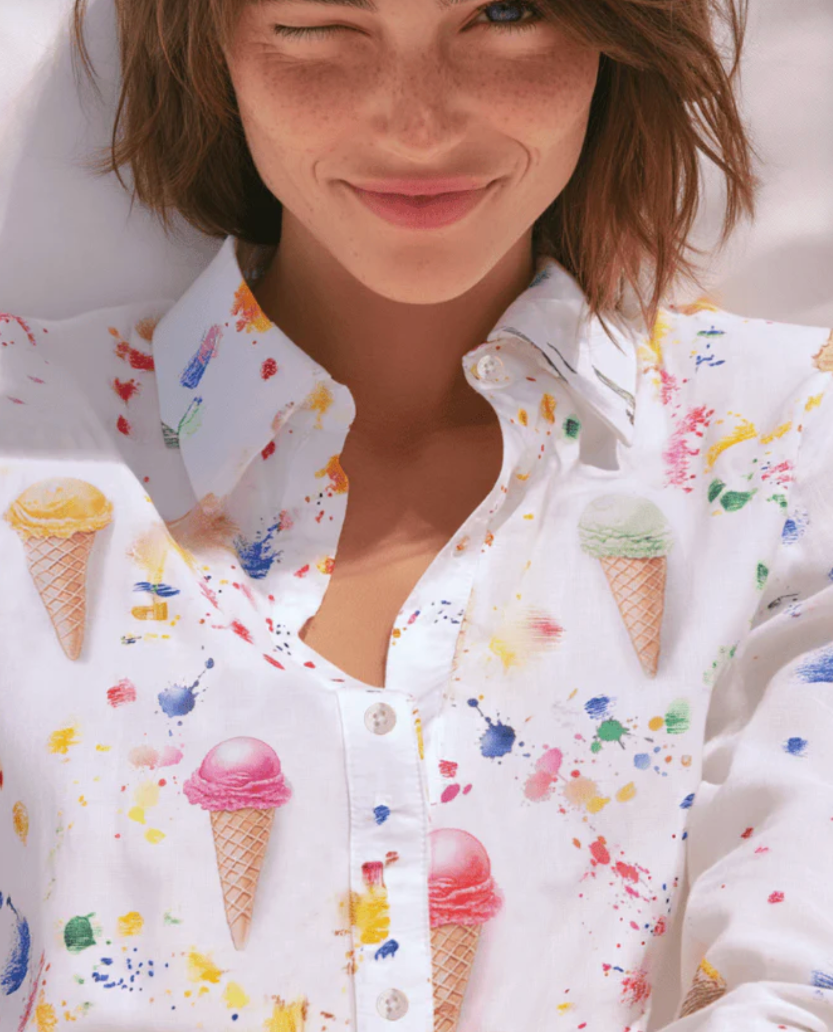 MAFALDA ICE CREAM SHIRT
