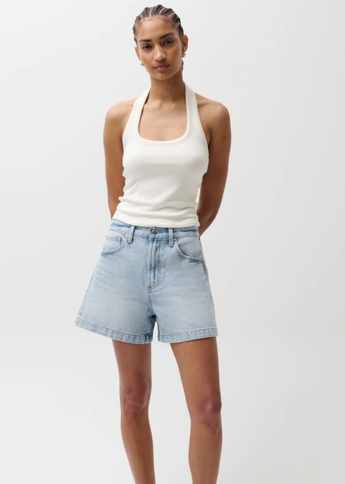 SAIGE HIGH RISE A LINE SHORT