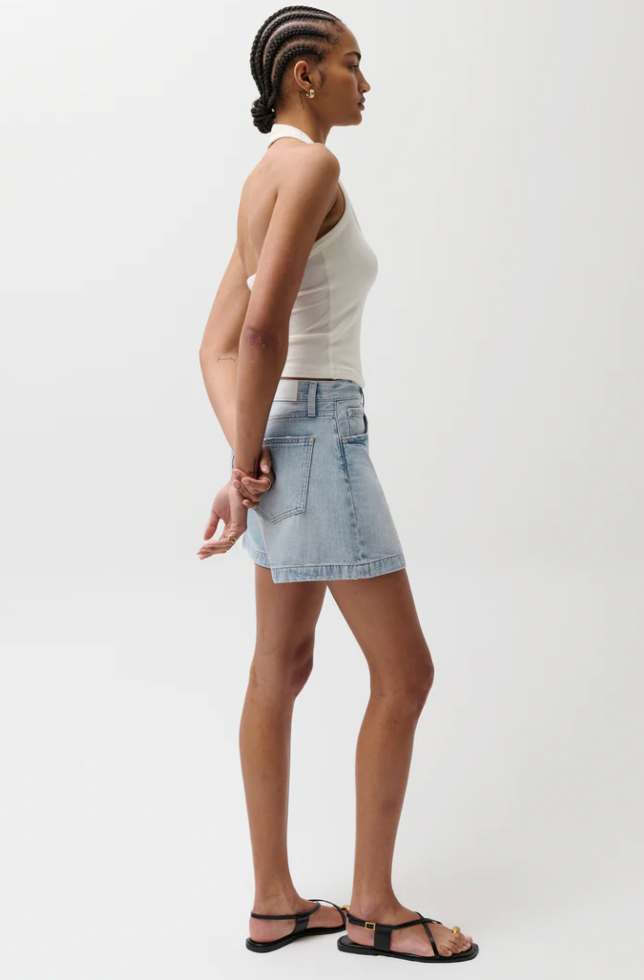 SAIGE HIGH RISE A LINE SHORT
