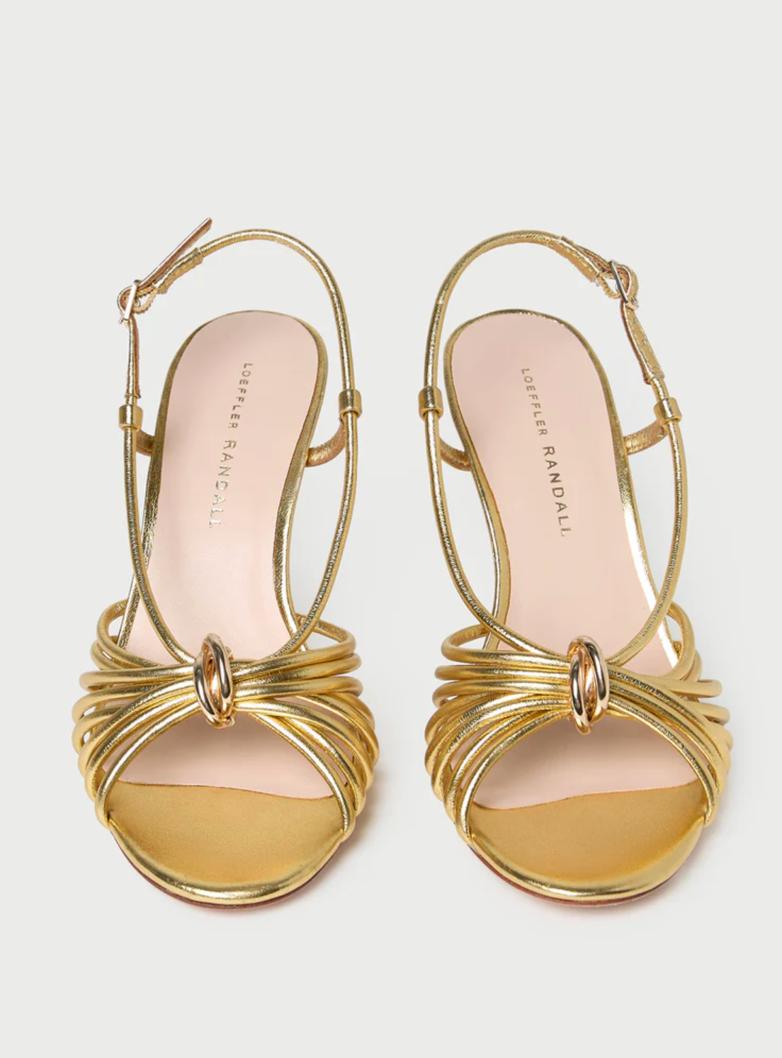 MAREKA STRAPPY HEEL W/HARDWARE 3.5IN
