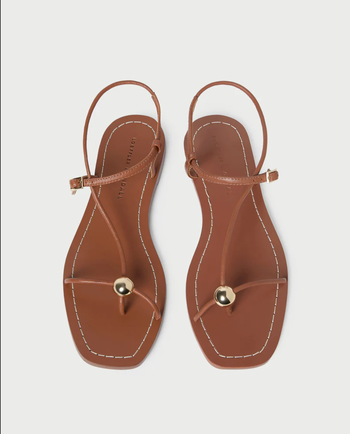 LARA STRAPPY FLAT SANDAL W/BALL