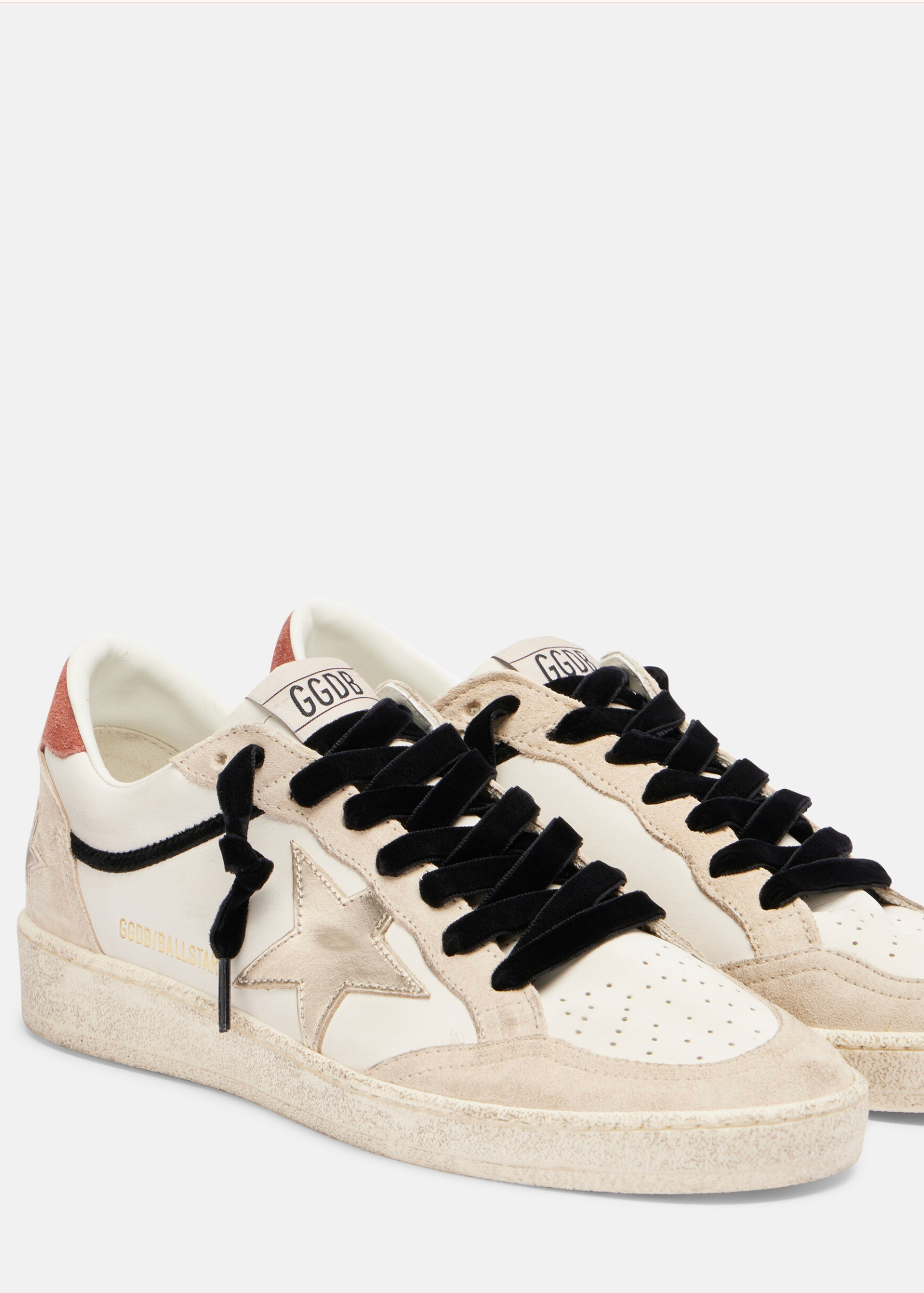 BALL STAR LEATHER UPPER SUEDE TOE & HEEL