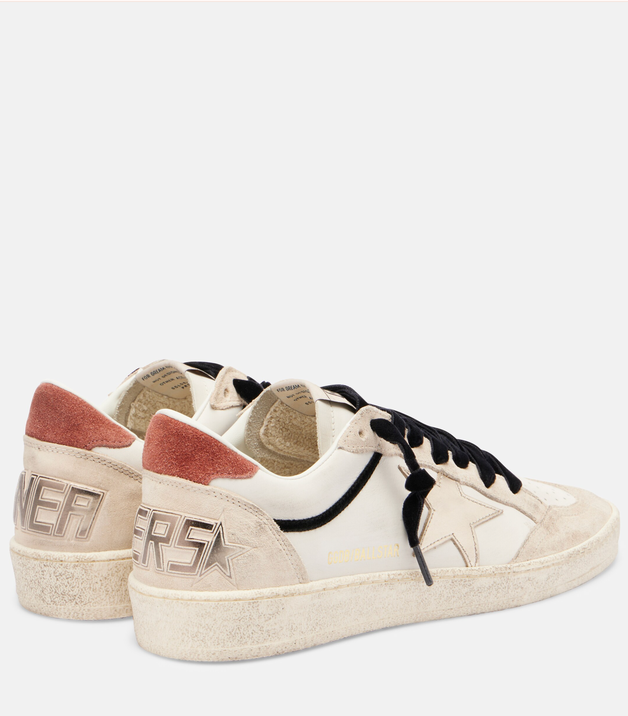 BALL STAR LEATHER UPPER SUEDE TOE & HEEL