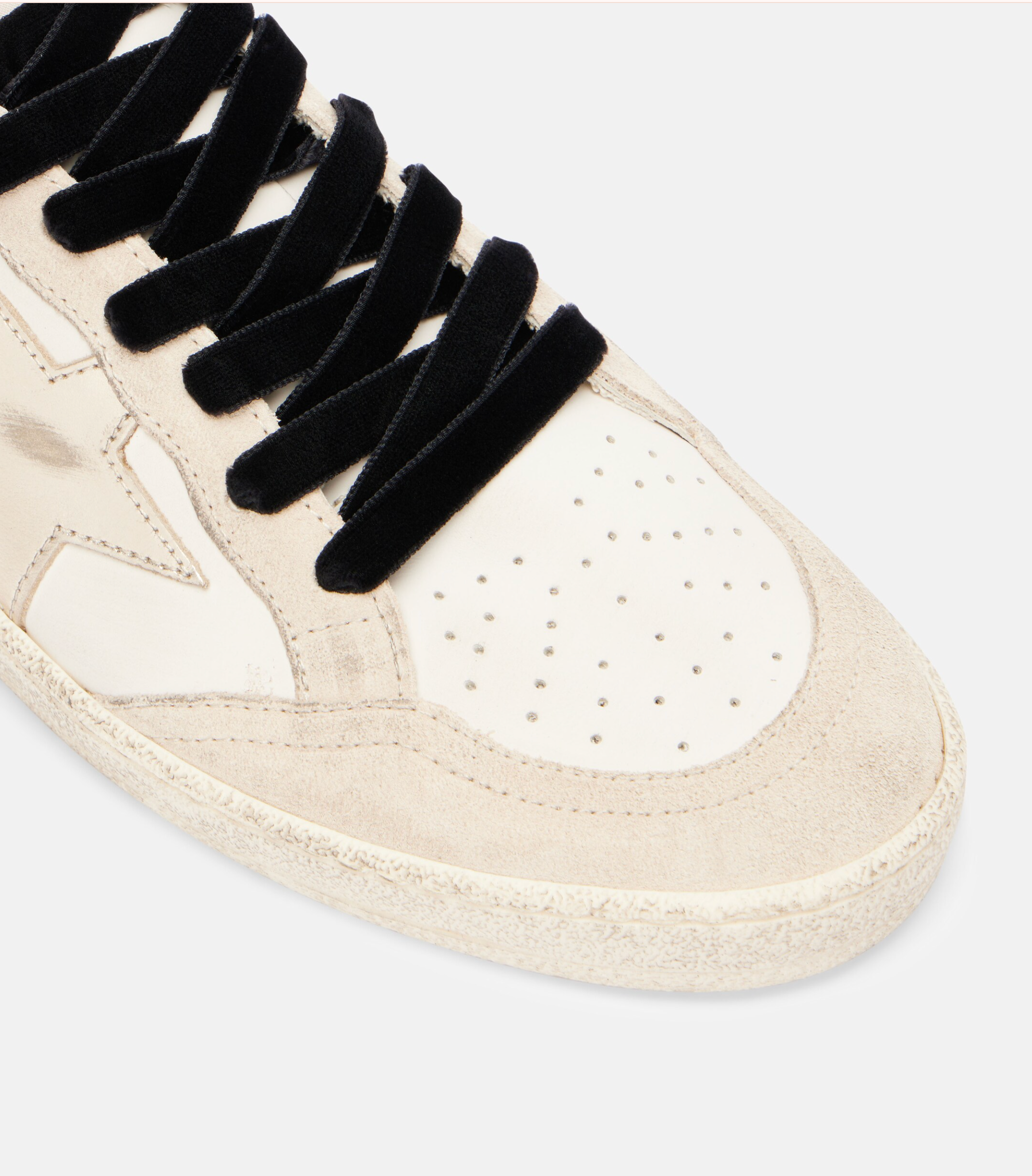 BALL STAR LEATHER UPPER SUEDE TOE & HEEL