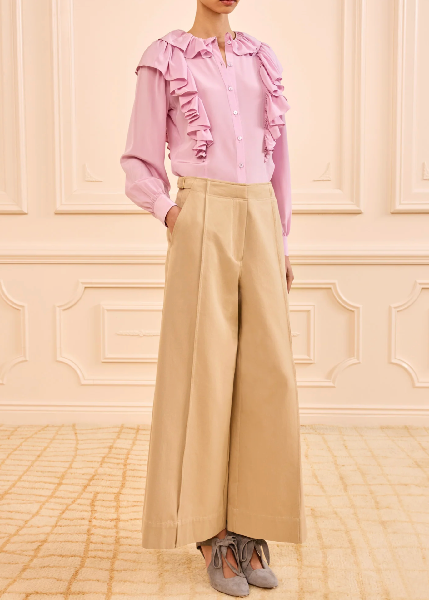 SASCHA CROPPED TROUSER