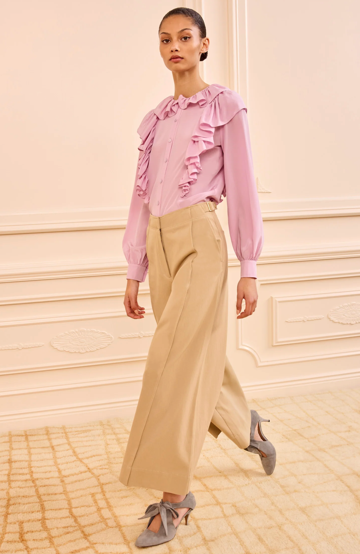SASCHA CROPPED TROUSER