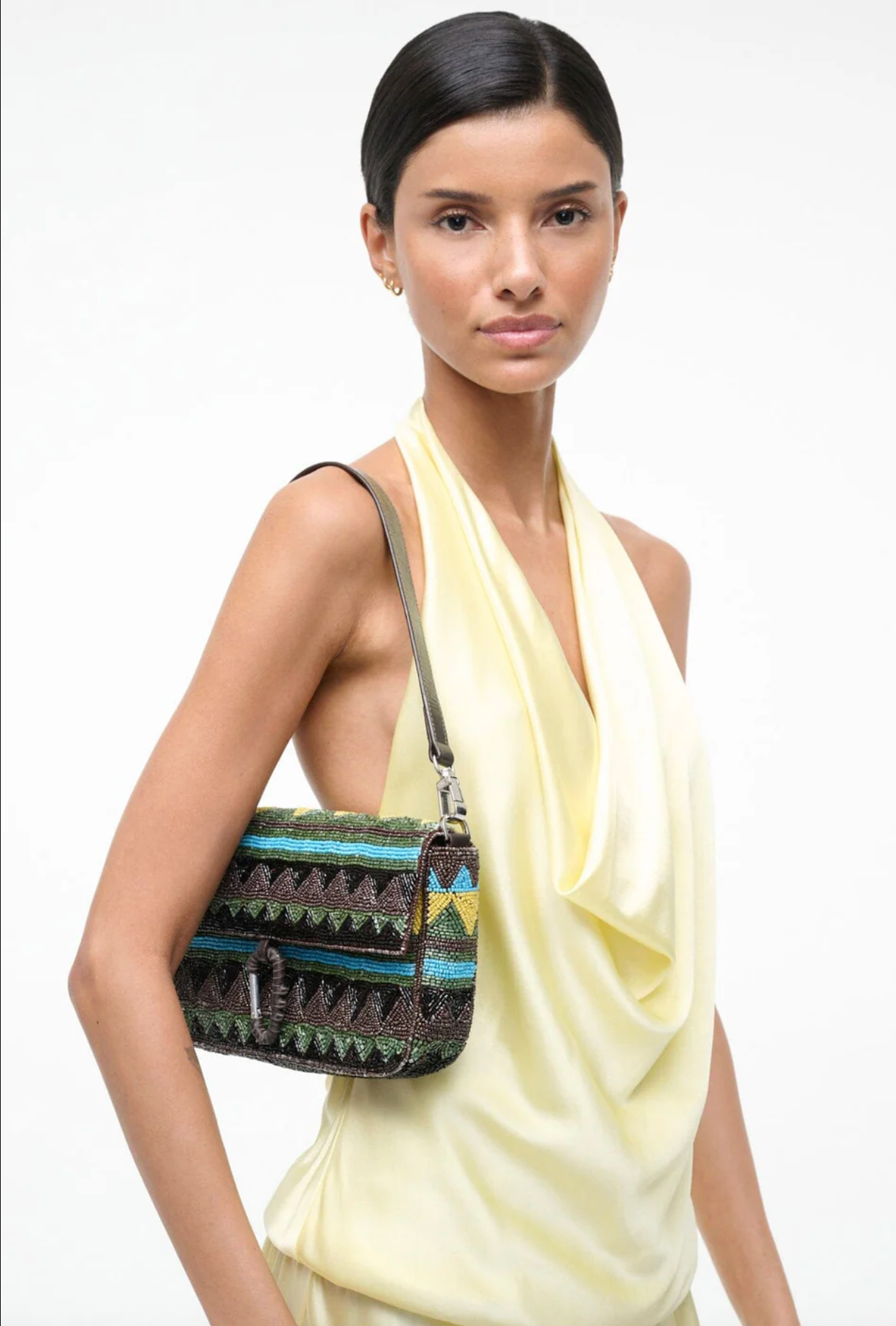 TIMMY CONVERTIBLE SHOULDER BAG HAPPY SACK BEADING