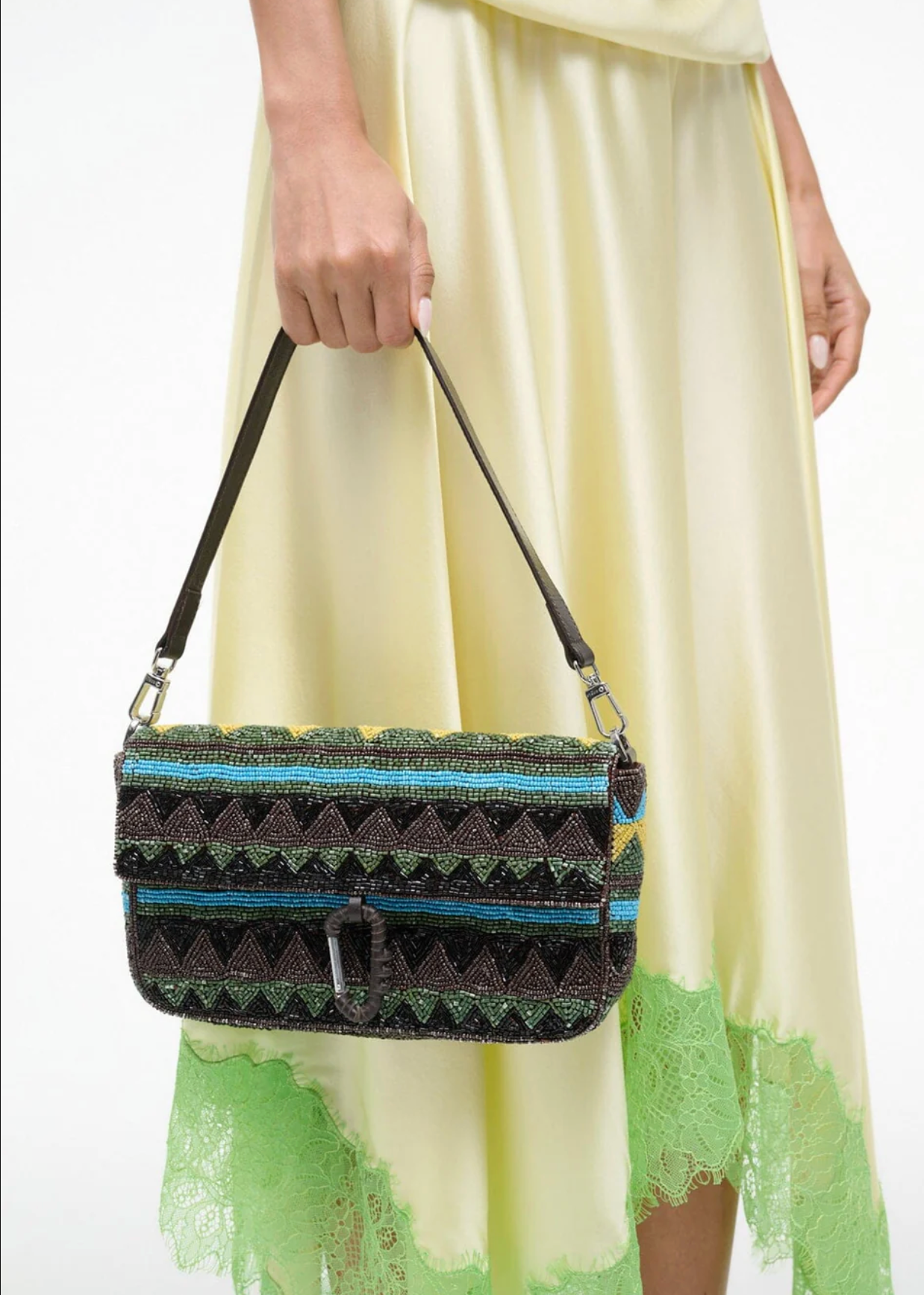 TIMMY CONVERTIBLE SHOULDER BAG HAPPY SACK BEADING