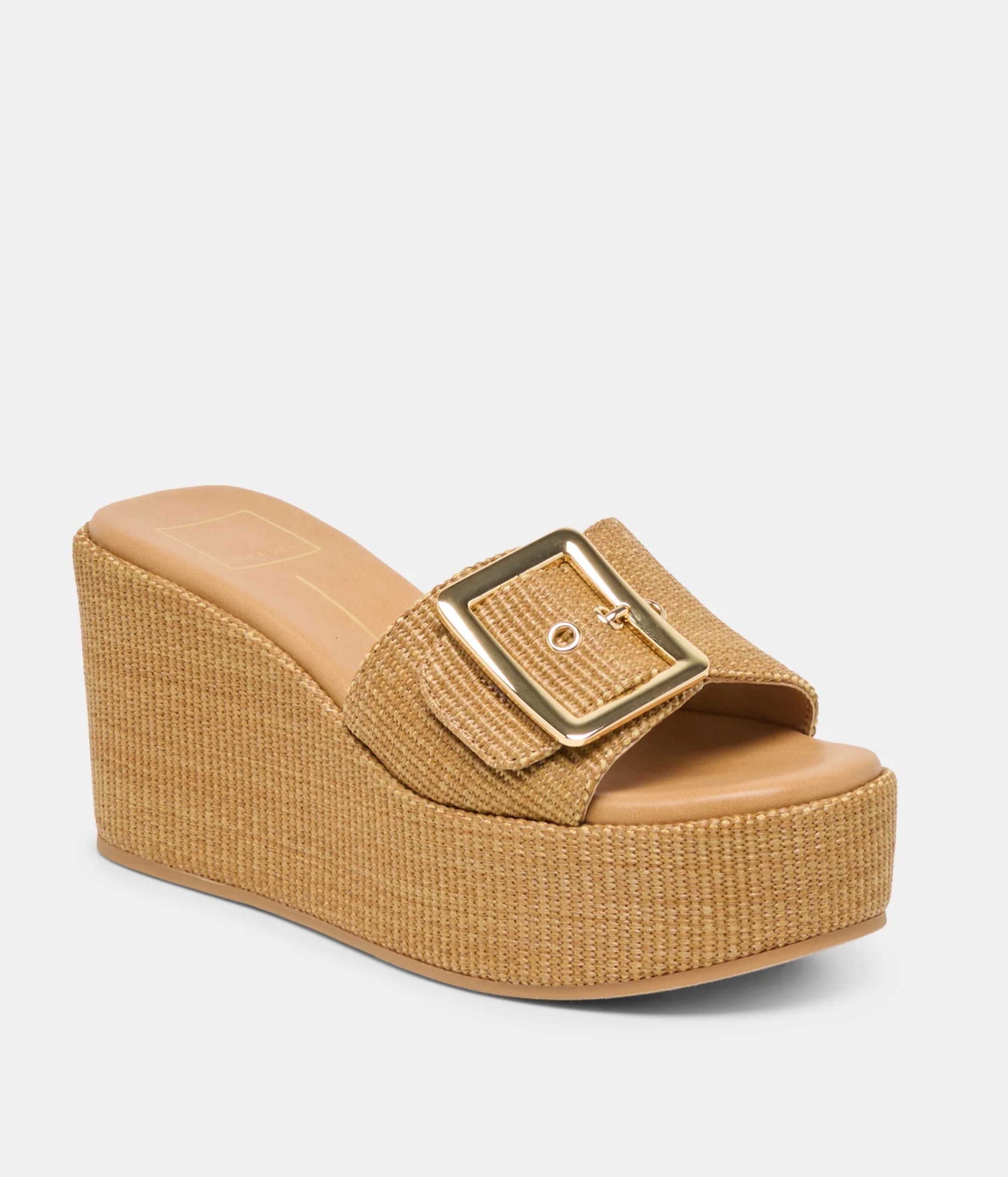 JILIAN RAFFIA WEDGE