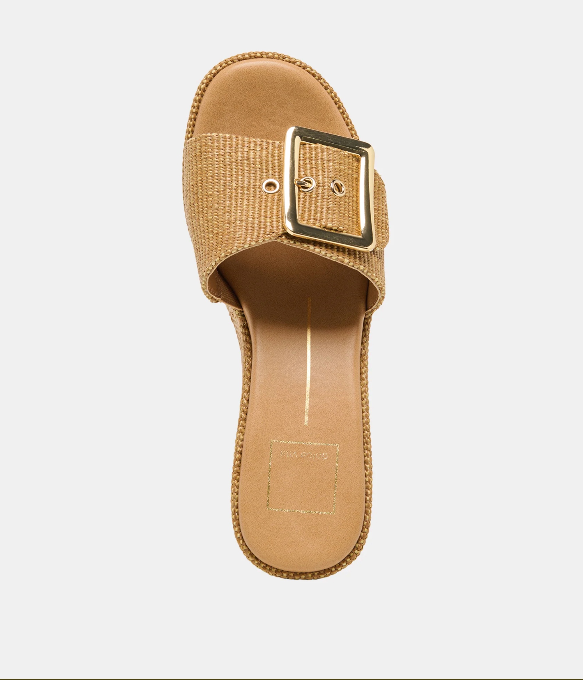 JILIAN RAFFIA WEDGE