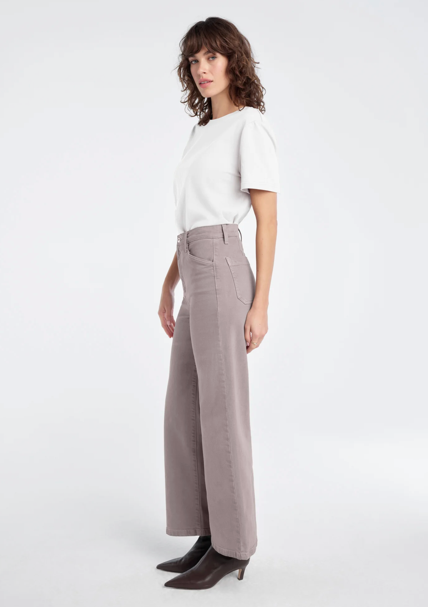 MISCHA SUPER HIGH RISE WIDE LEG ANKLE