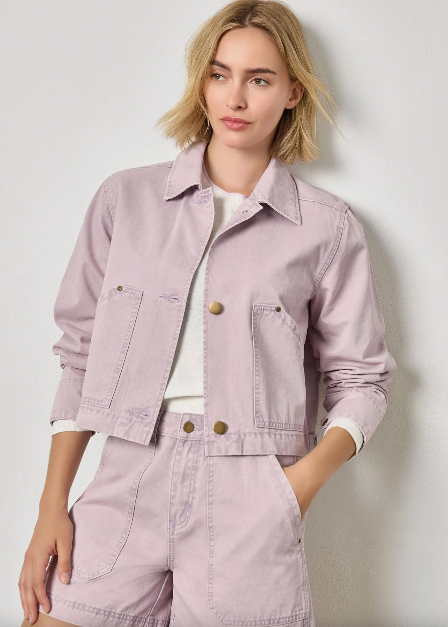 TWILL UTILITY JACKET