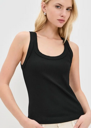 CHRISTY CURVED HEM TANK