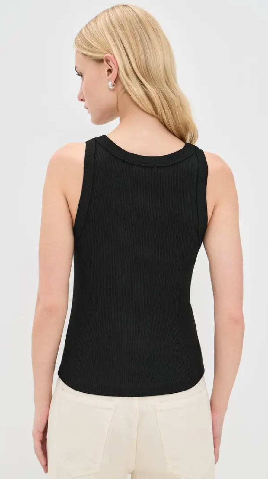CHRISTY CURVED HEM TANK
