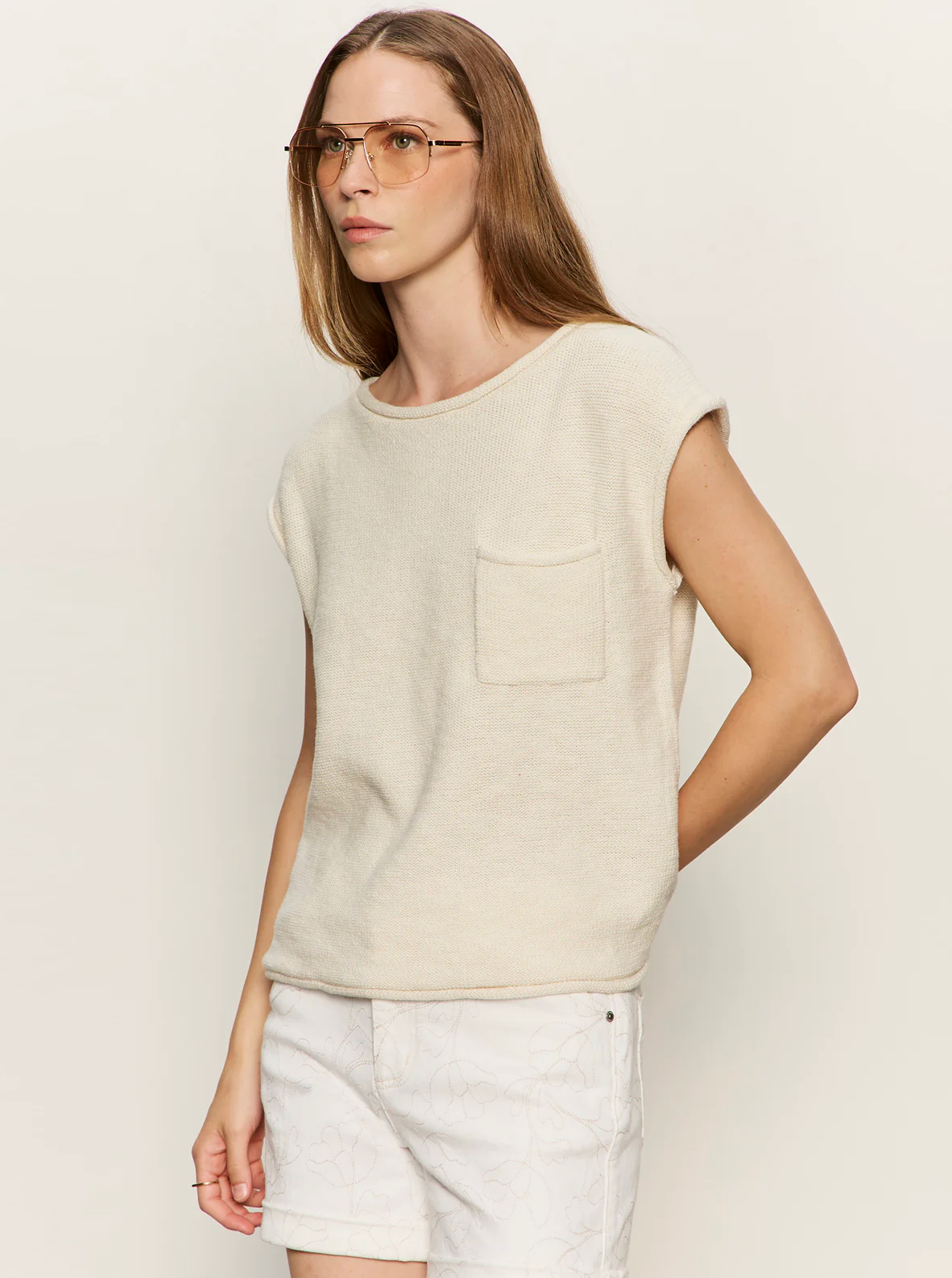 EASY SWEATER TEE