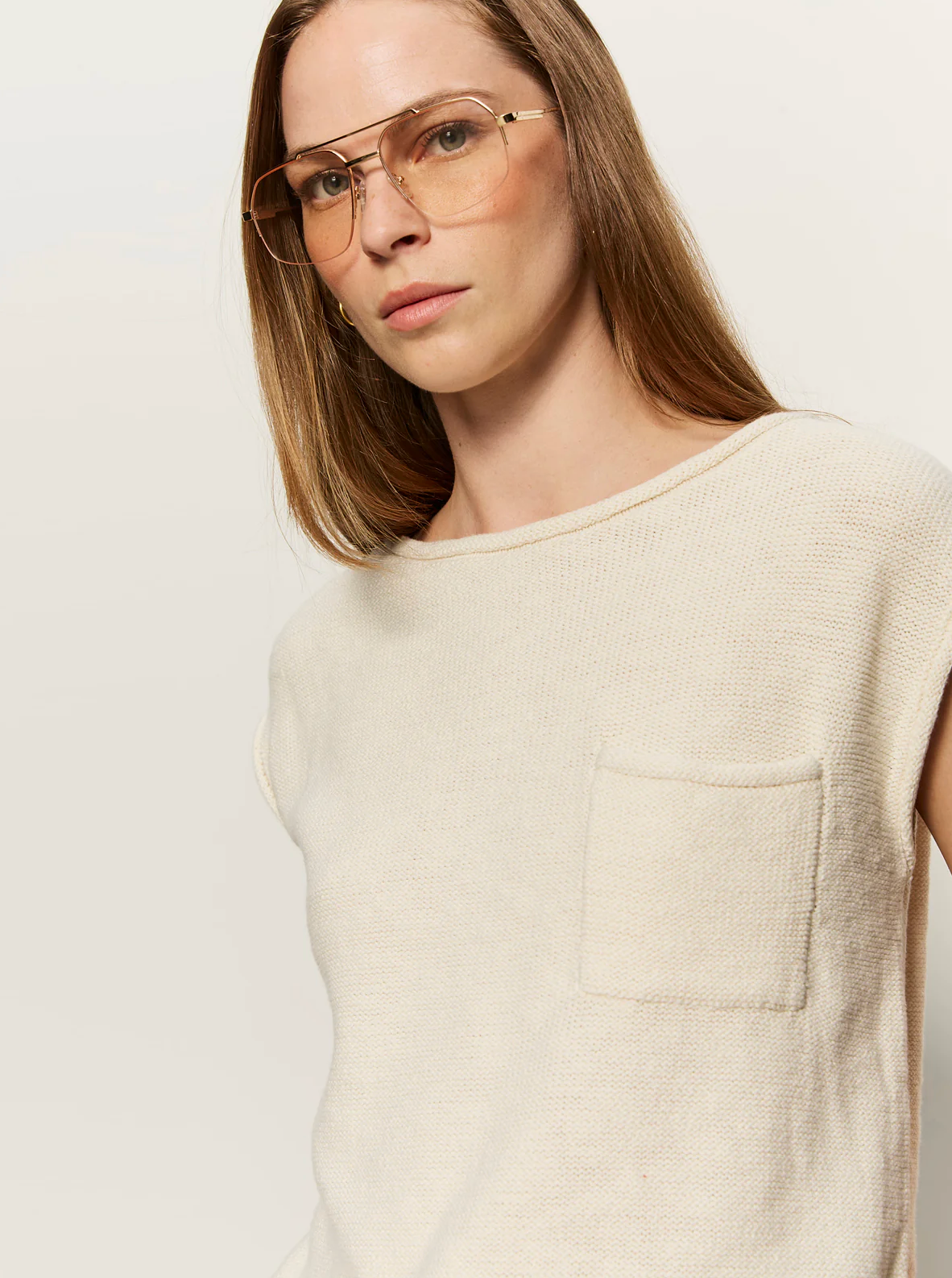EASY SWEATER TEE
