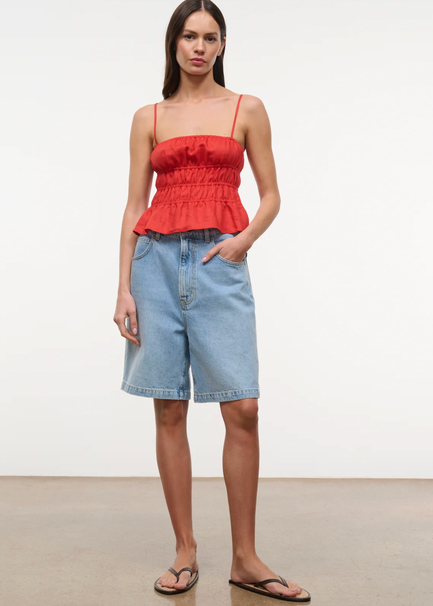 AYLA LINEN TANK