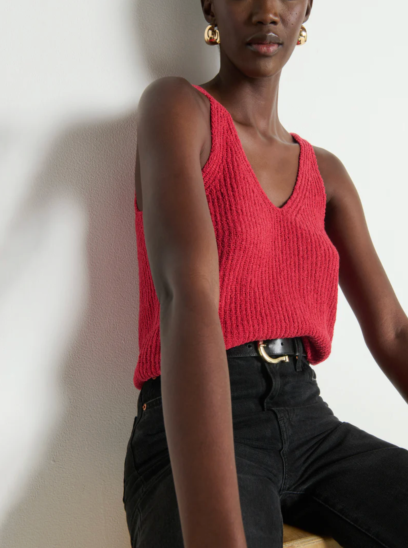 CECE SWEATER TANK