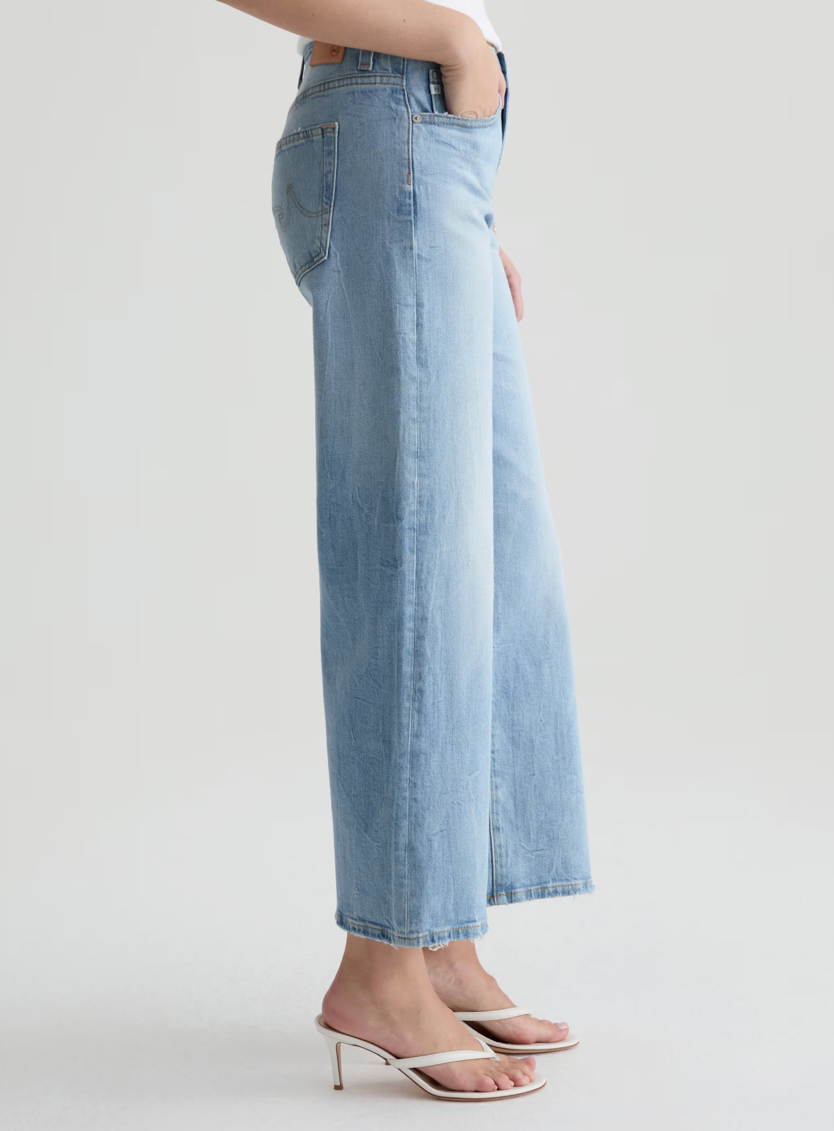 SAIGE WIDE LEG CROP