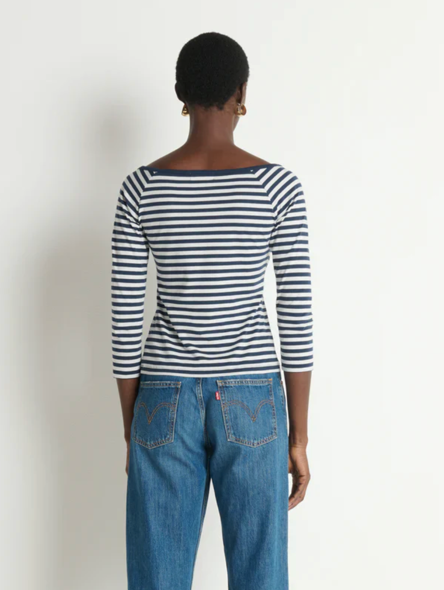 DANIKA SCOOP NECK TEE