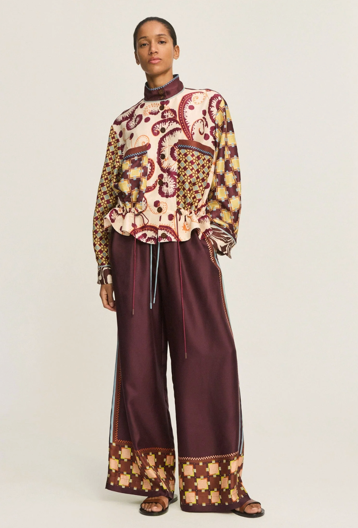 WILSON SILK PANT