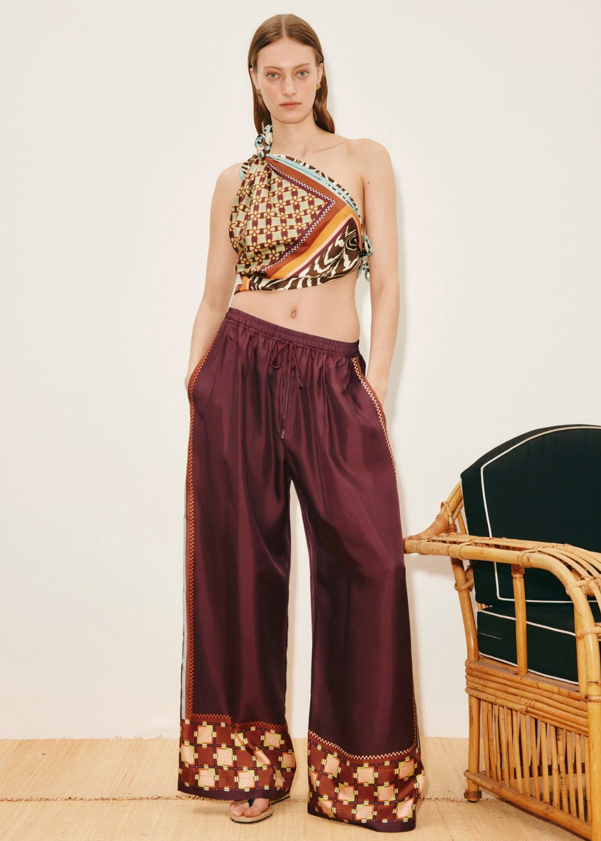 WILSON SILK PANT