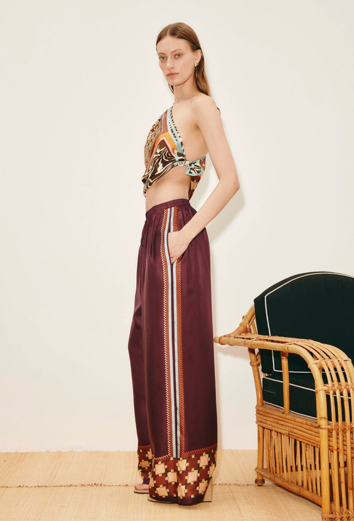 WILSON SILK PANT