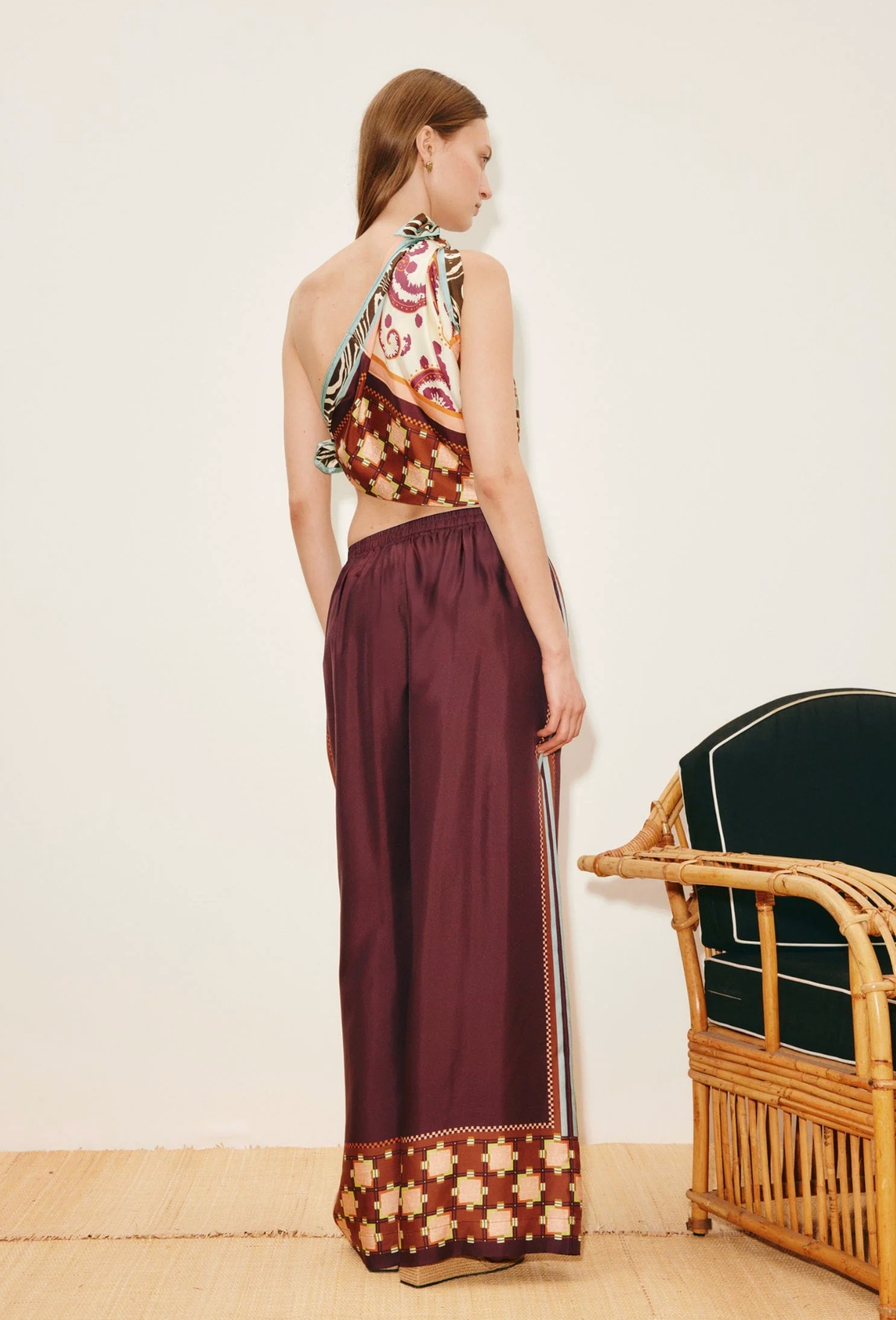 WILSON SILK PANT