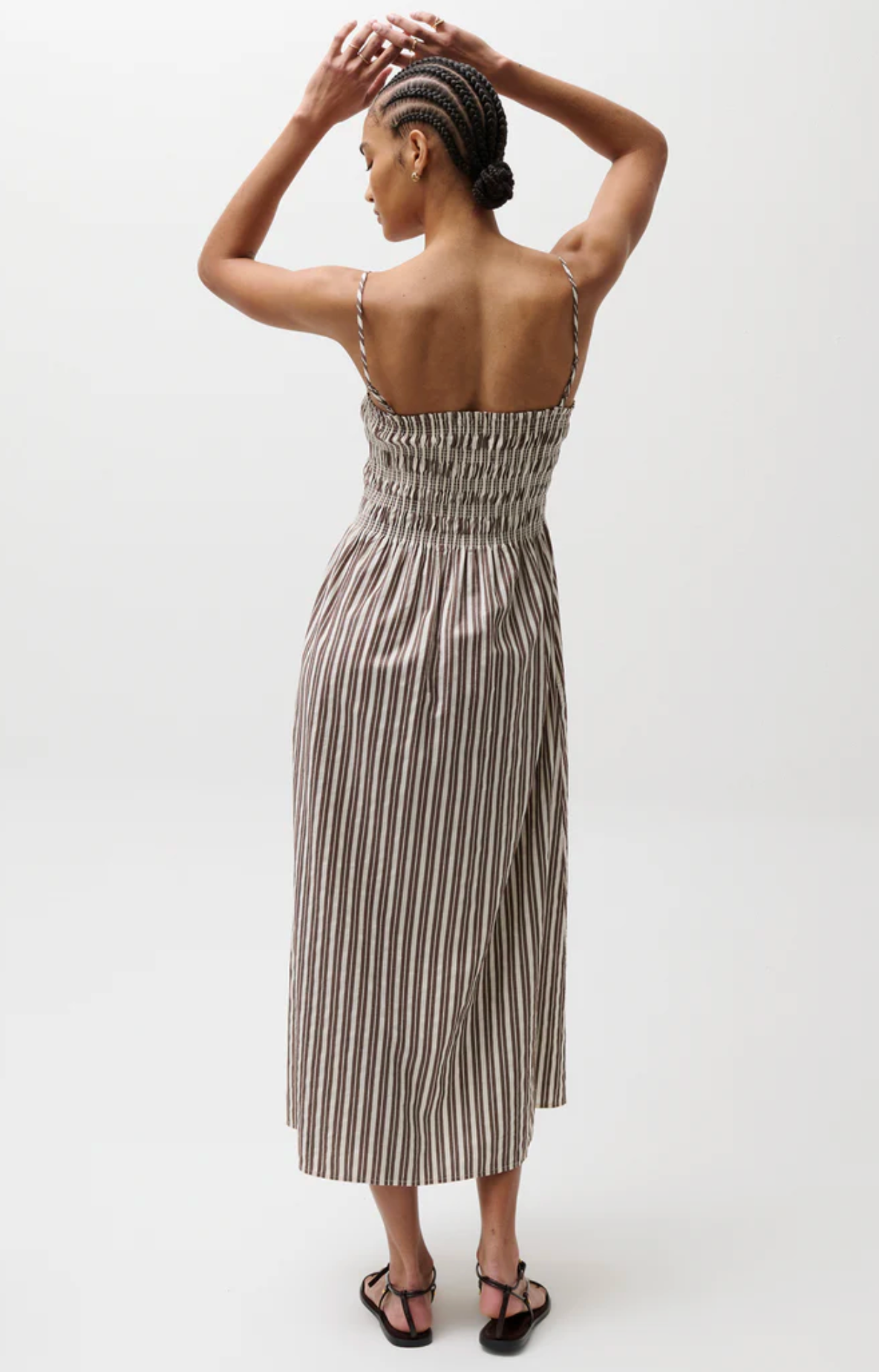 BIANCA SHIRRED BODICE DRESS