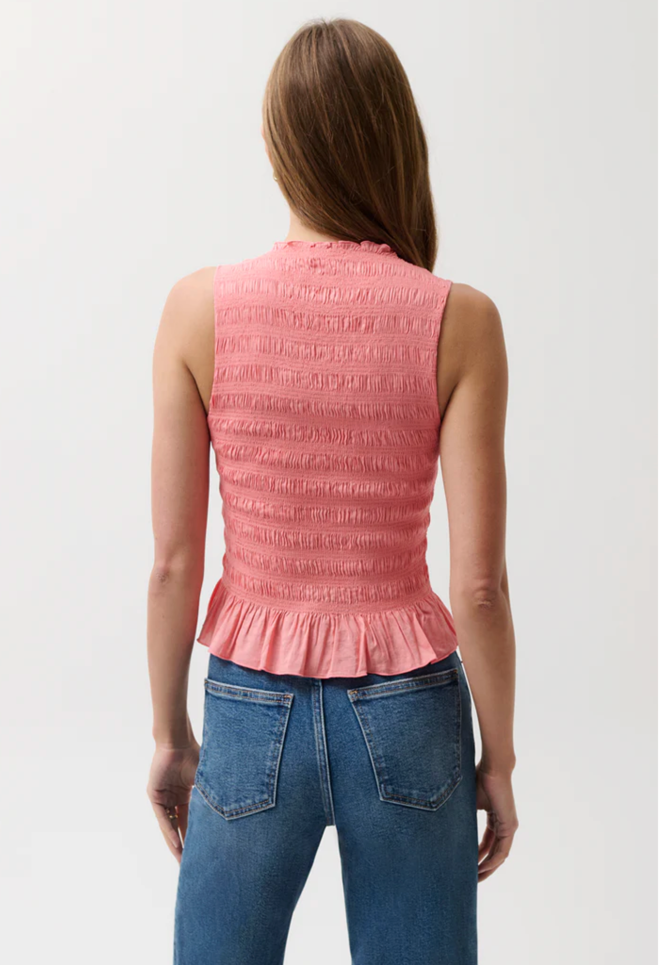PHOEBE SMOCKED TANK