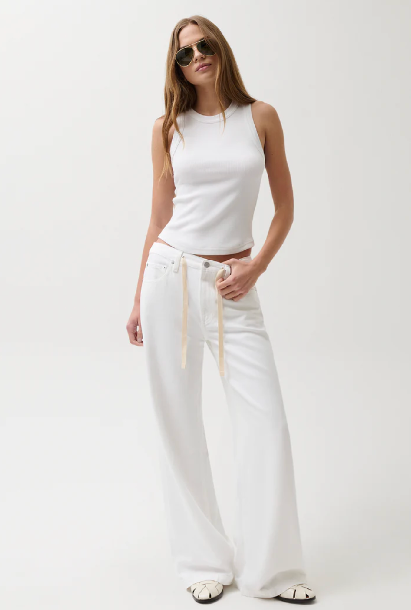 JADYN LOW SLUNG PALAZZO W/DRAWCORD