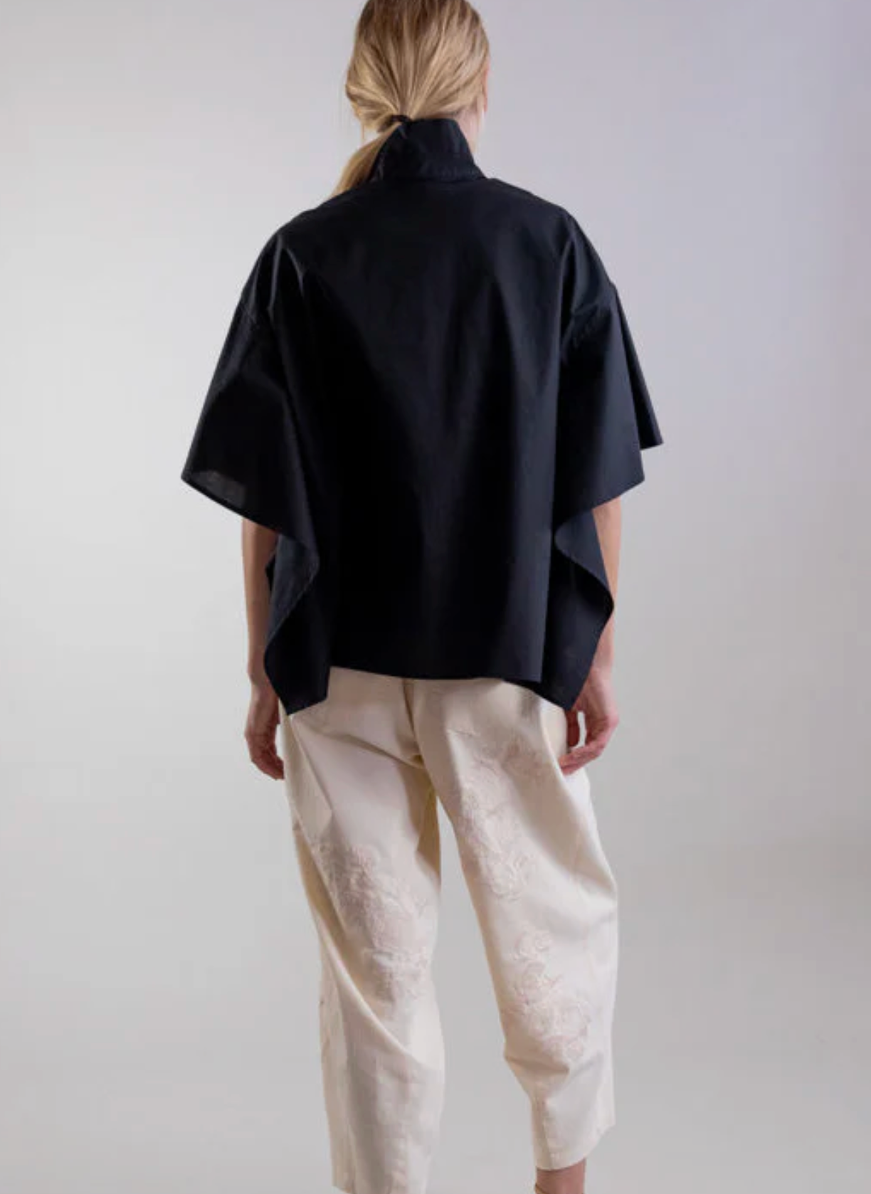 MANDERIN COLLAR SHIRT