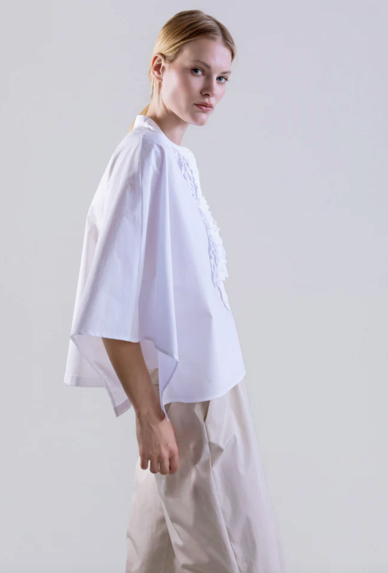 BAROQUE POPLIN SHIRT
