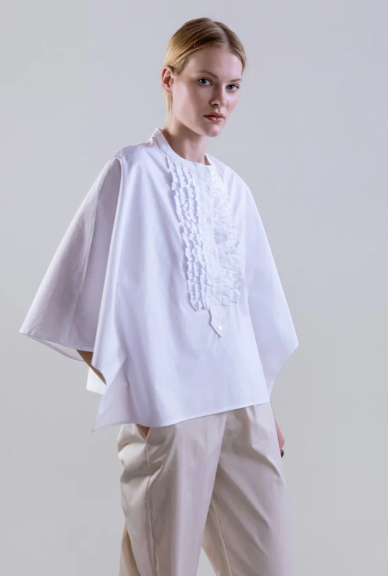 BAROQUE POPLIN SHIRT