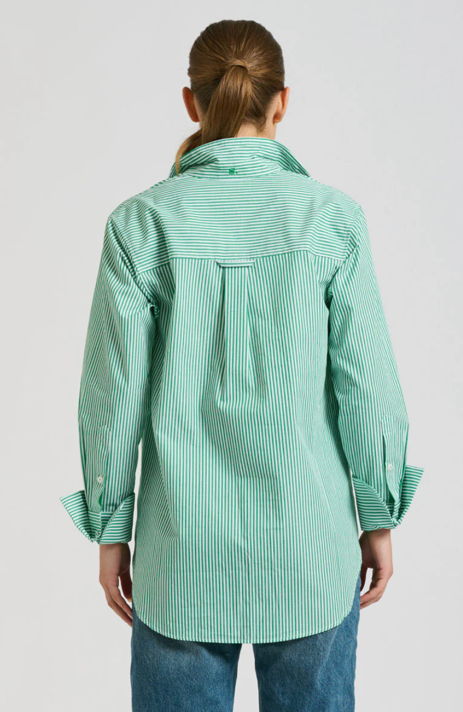 ELODIE TRIM GIRLFRIEND RELAXED SHIRT