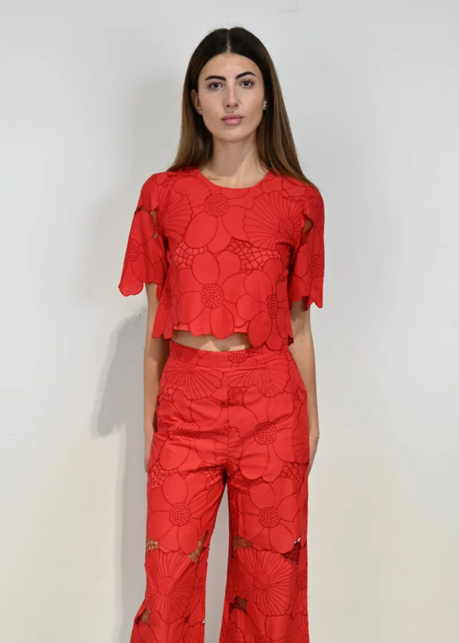 1/2 SLEEVE CROP