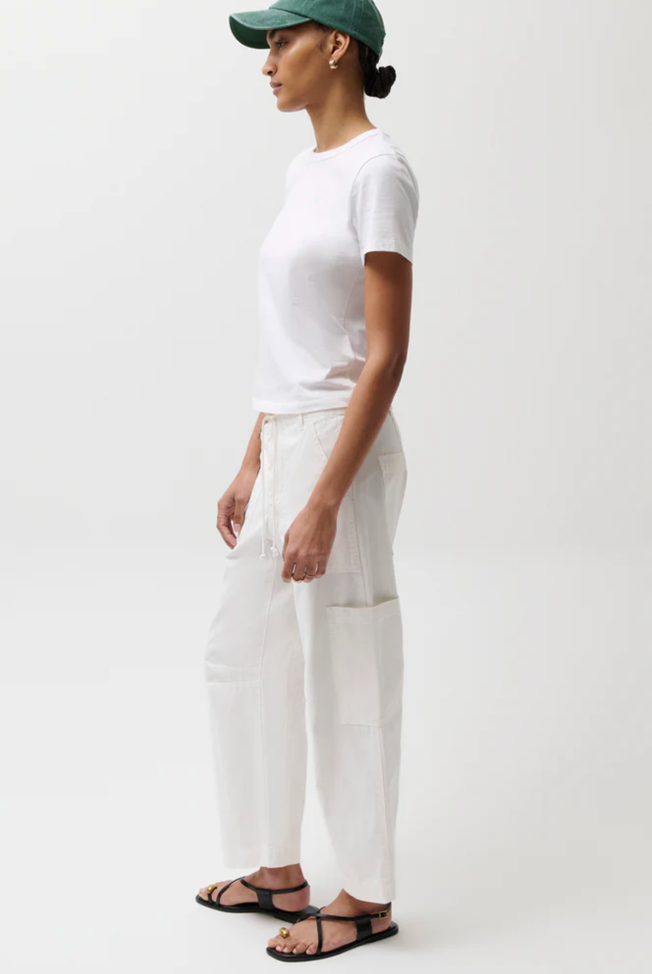 SABRINA CURVED UTILITY PANTS