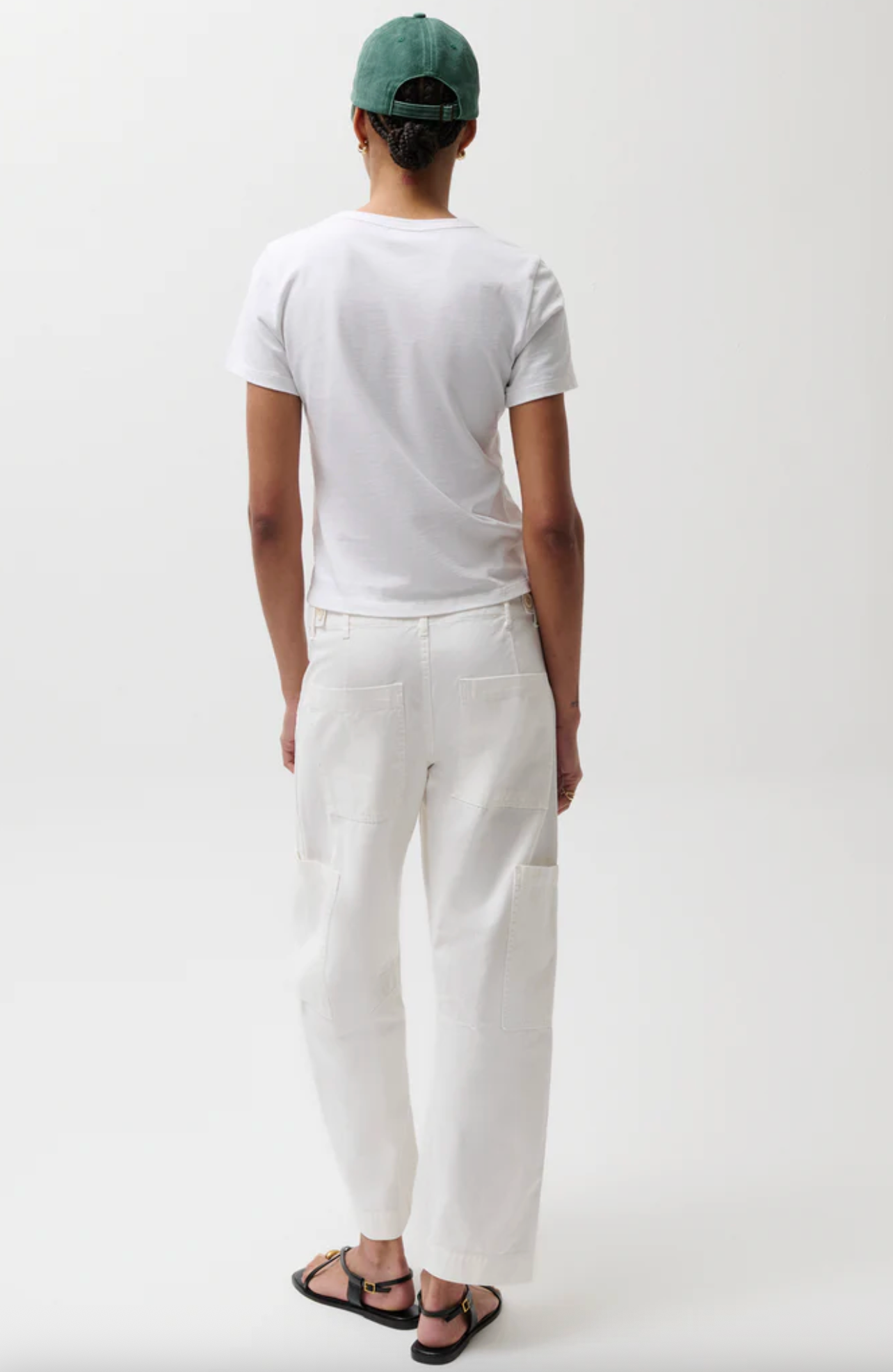 SABRINA CURVED UTILITY PANTS