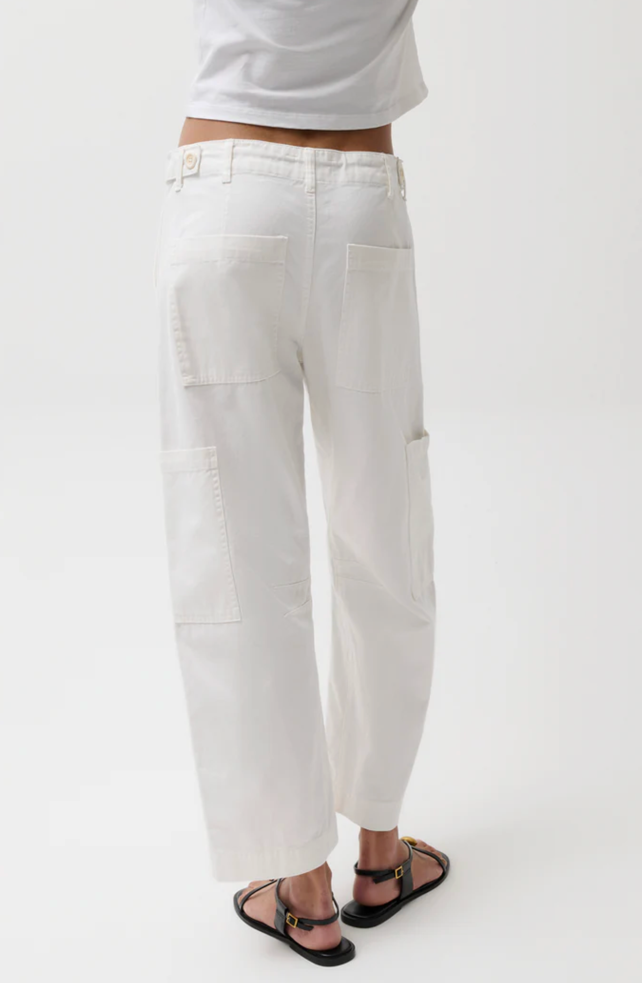 SABRINA CURVED UTILITY PANTS