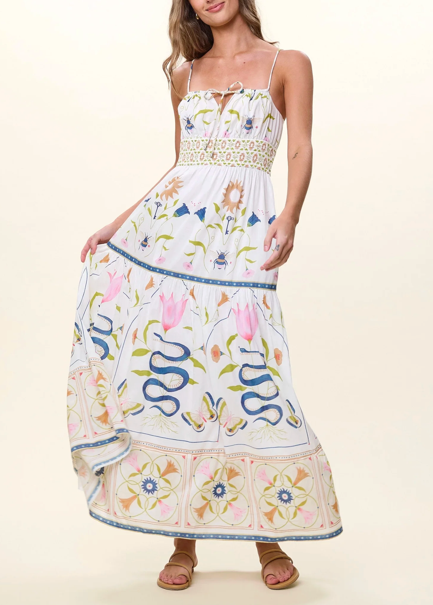 ADRIA ANKLE DRESS