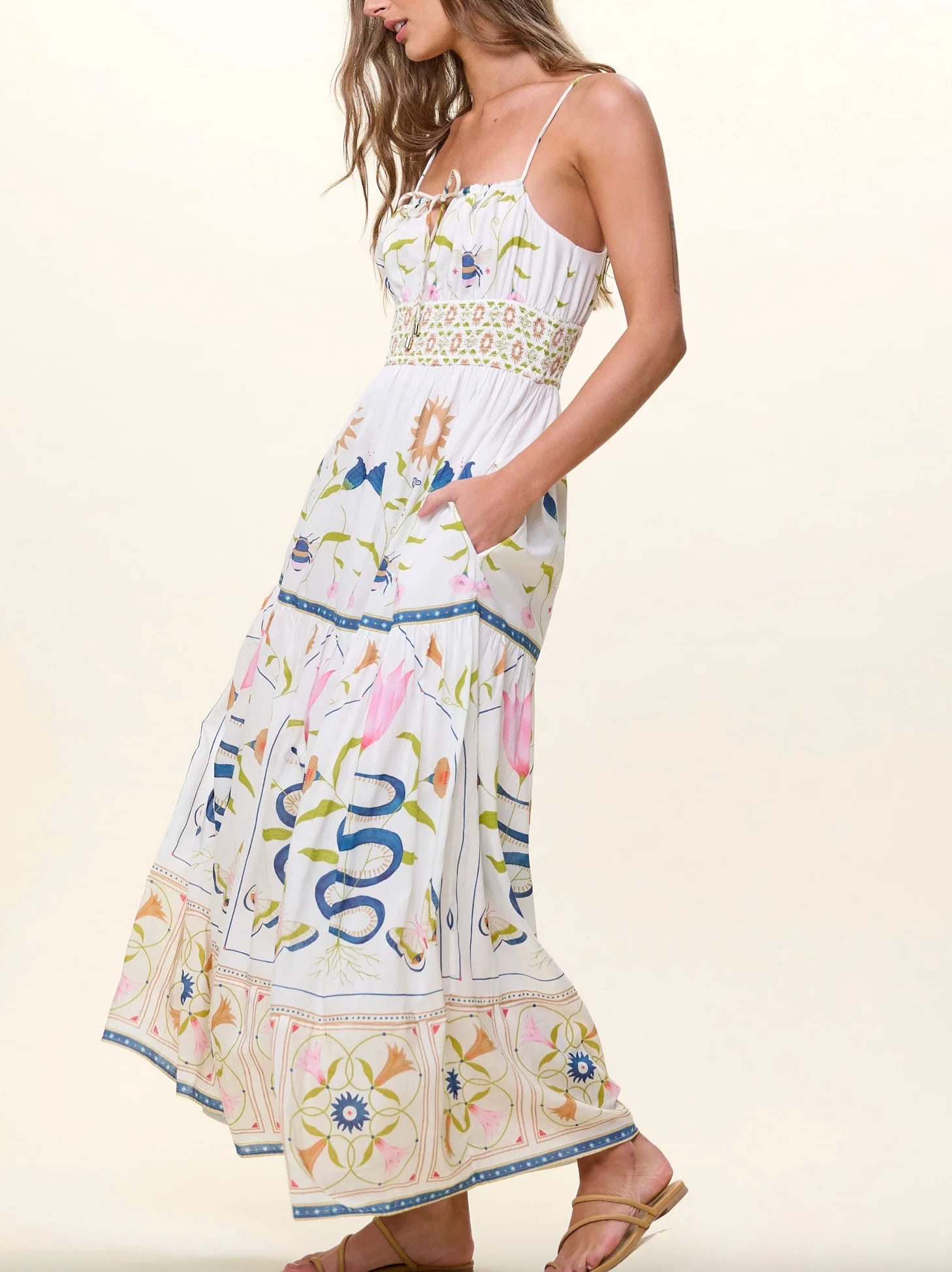 ADRIA ANKLE DRESS