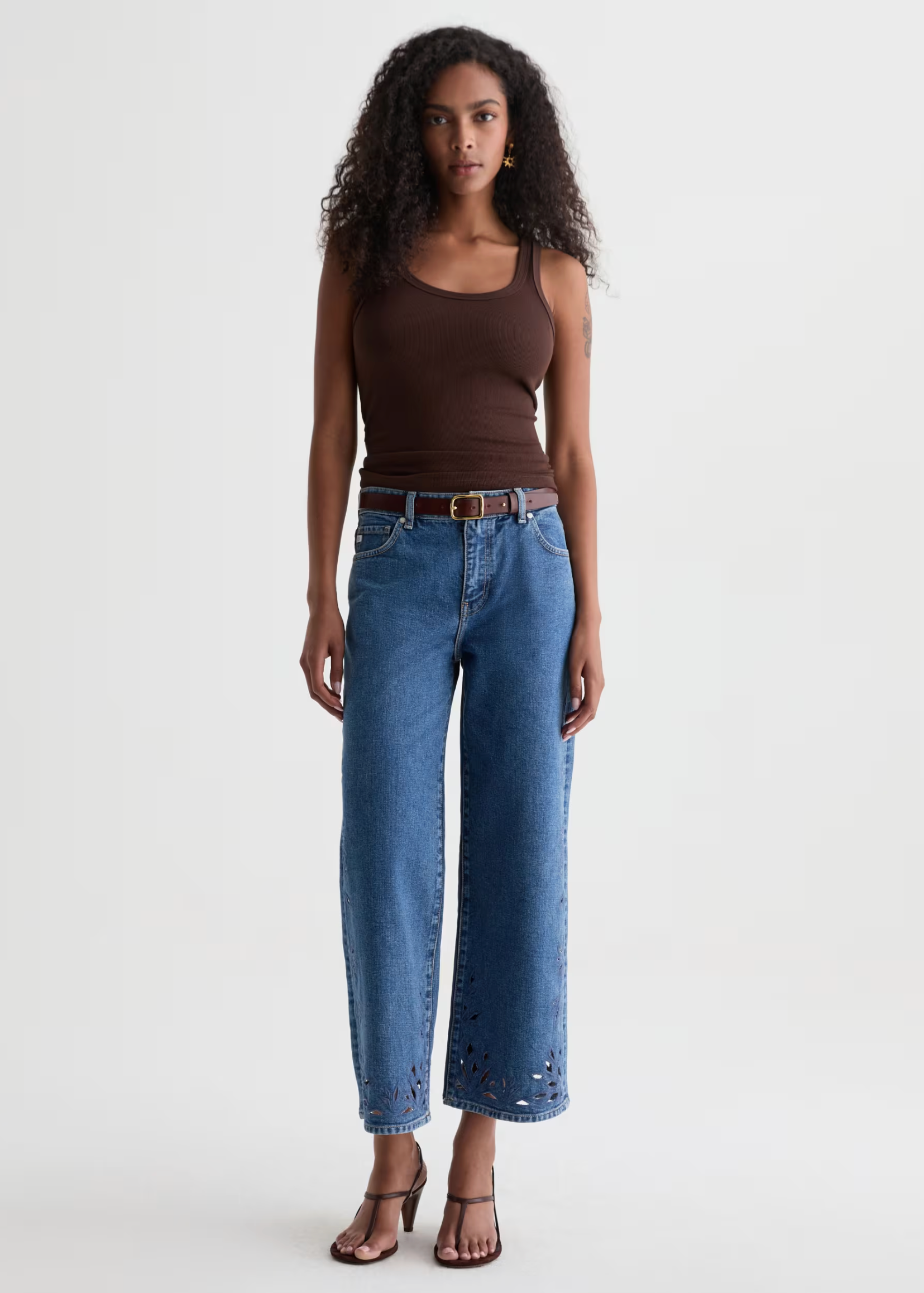 SAIGE WIDE LEG CROP