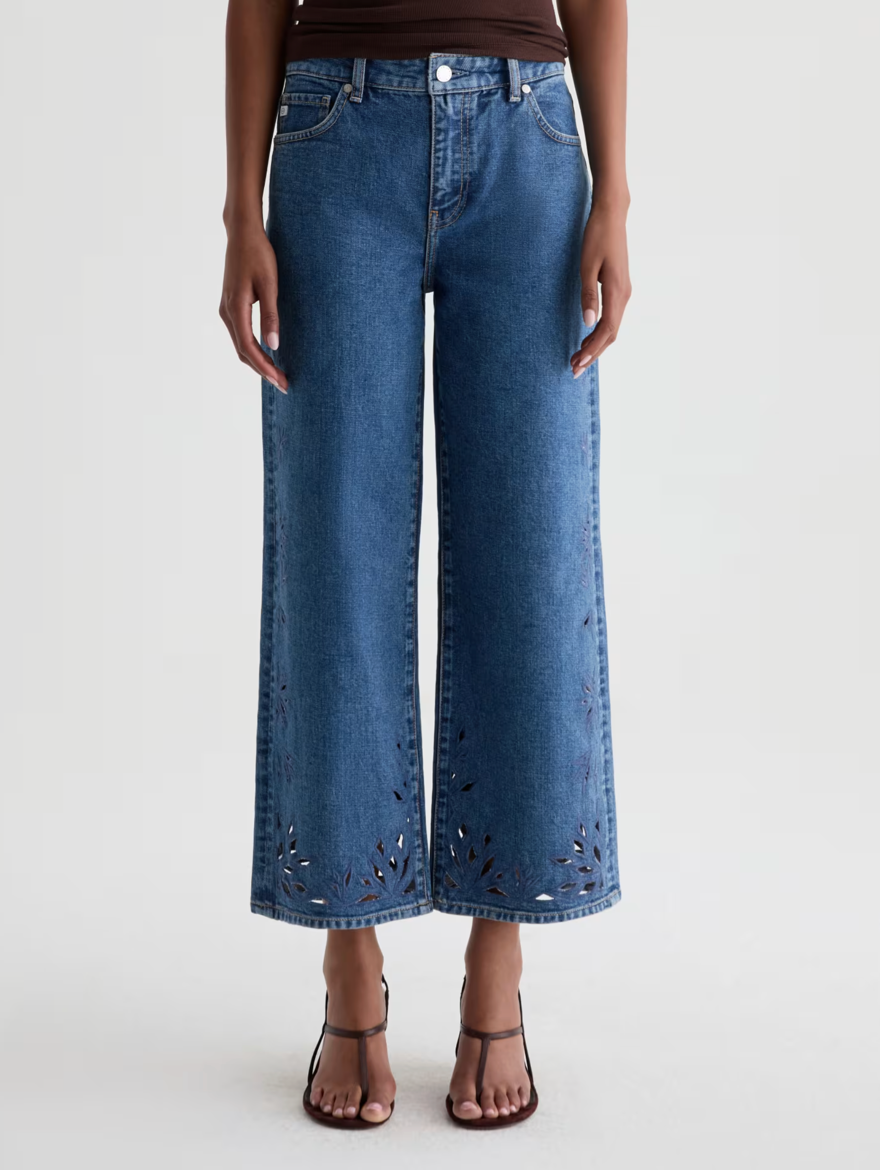 SAIGE WIDE LEG CROP