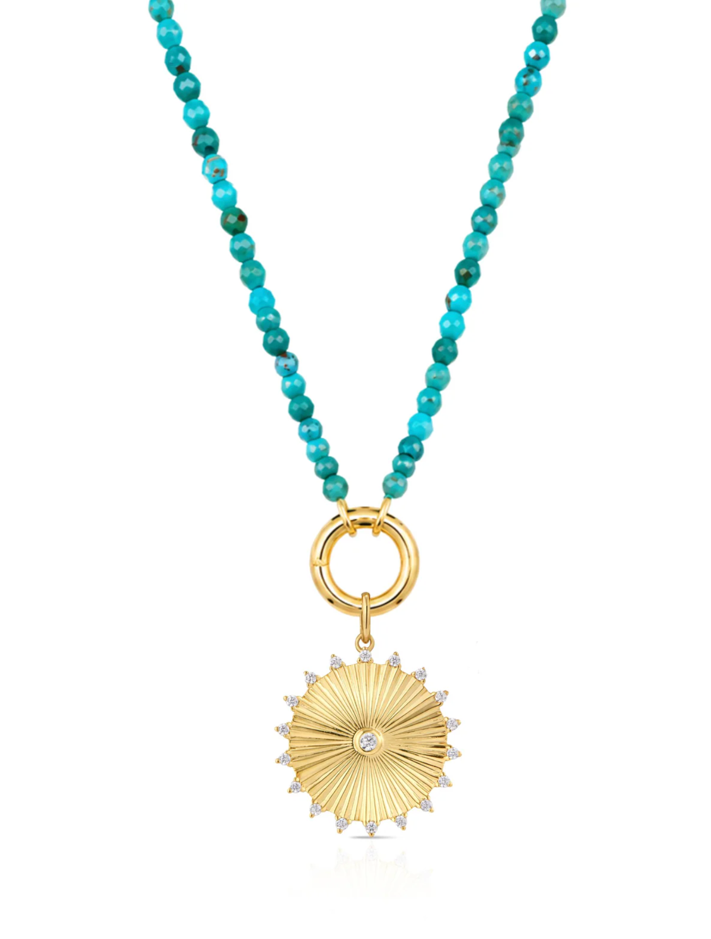 CALLIE CAPRI TURQUOISE NECKLACE