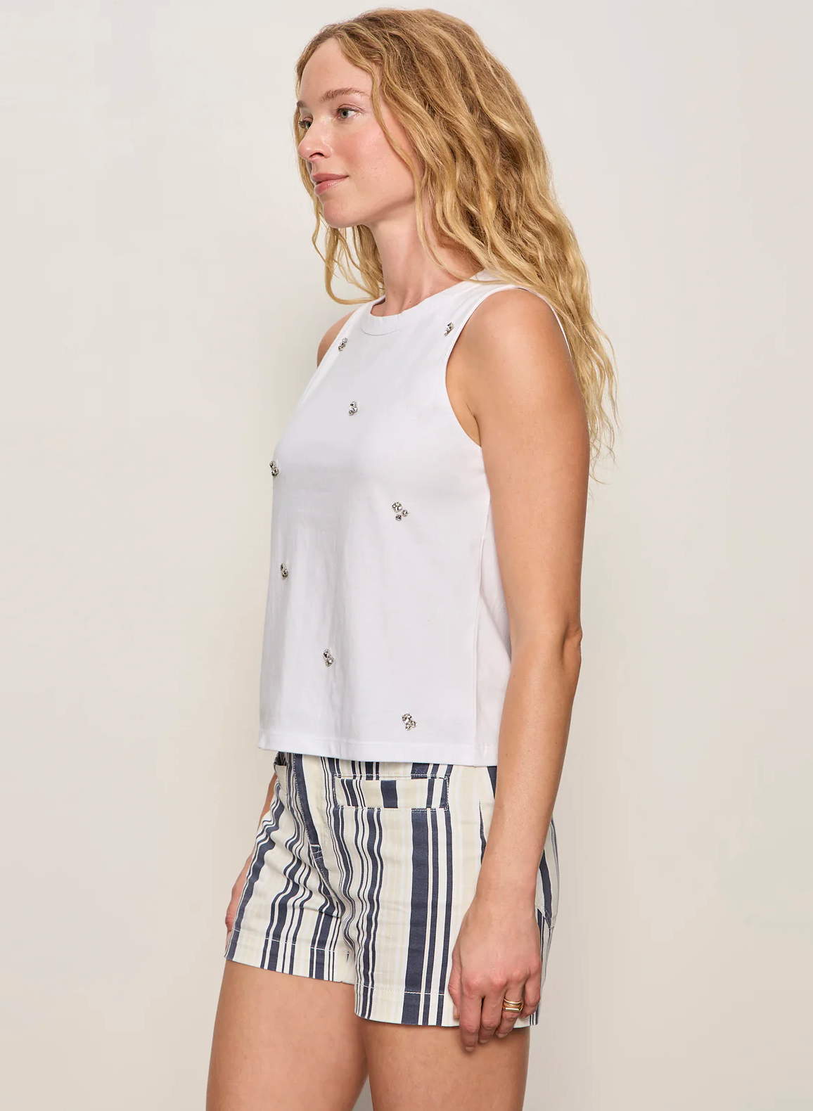 CAMPARI EMBELLISHED TANK