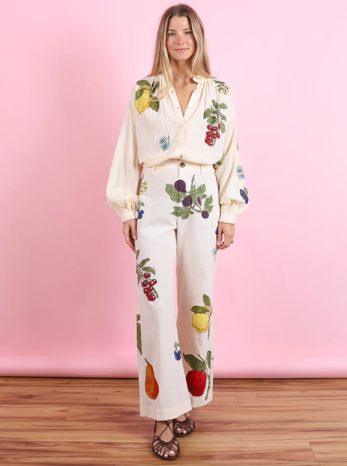 POET NINE FRUIT BLOUSE